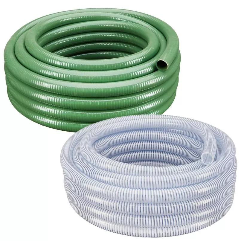 Tuyau d'aspiration d'eau flexible de grand diamètre